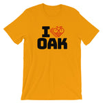 I LOVE CYCLING OAKLAND - Short-Sleeve Unisex T-Shirt