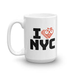 I LOVE CYCLING NEW YORK CITY - Mug