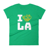 I LOVE CYCLING LOUISIANA - Women's short sleeve t-shirt