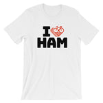 I LOVE CYCLING HAMBURG - Short-Sleeve Unisex T-Shirt