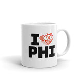 I LOVE CYCLING PHILADELPHIA - Mug