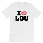 I LOVE CYCLING LOUISVILLE - Short-Sleeve Unisex T-Shirt