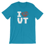 I LOVE CYCLING VERMONT - Short-Sleeve Unisex T-Shirt