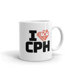 I LOVE CYCLING COPENHAGEN - Mug