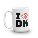 I LOVE CYCLING DENMARK - Mug