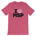 I LOVE CYCLING MINNEAPOLIS-ST. PAUL - Short-Sleeve Unisex T-Shirt