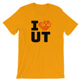 I LOVE CYCLING UTAH - Short-Sleeve Unisex T-Shirt