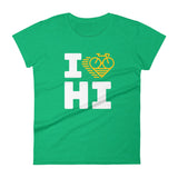 I LOVE CYCLING HAWAII - Women's short sleeve t-shirt