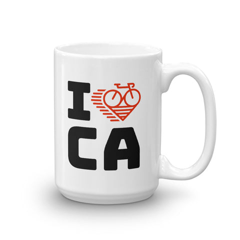 I LOVE CYCLING CANADA - Mug