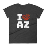I LOVE CYCLING ARIZONA - Women's short sleeve t-shirt