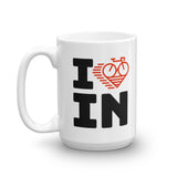 I LOVE CYCLING INDIANA - Mug