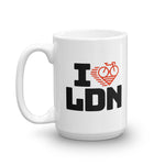 I LOVE CYCLING LONDON - Mug