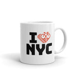 I LOVE CYCLING NEW YORK CITY - Mug