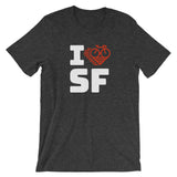 I LOVE CYCLING SAN FRANCISCO - Short-Sleeve Unisex T-Shirt