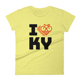 I LOVE CYCLING KENTUCKY - Women's short sleeve t-shirt