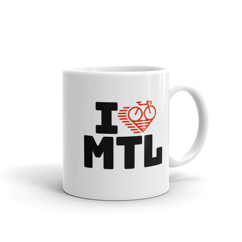 I LOVE CYCLING MONTREAL - Mug