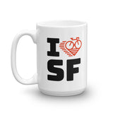 I LOVE CYCLING SAN FRANCISCO - Mug