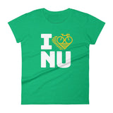 I LOVE CYCLING NUNAVUT - Women's short sleeve t-shirt