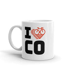 I LOVE CYCLING COLORADO - Mug
