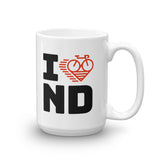 I LOVE CYCLING NORTH DAKOTA - Mug